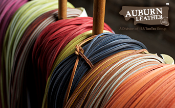 Auburn Leather Laces